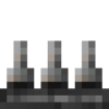 Spike traps in the inventory.