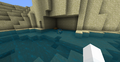 A labyrinth mob spawner found on the surface in a desert.